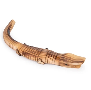 Crocodile Sculpture Statue Décor Moderne Cadeaux Pour La Maison Figure Animale pour Centre de Table ou Décoration Art Artisanal pour la Décoration - Product Image 5