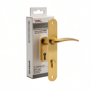 Istanbul M171/332P Brass F49 OB 72 mm DIN Gauche/Droite HOPPE Ensemble de crochets et rails à plaque longue de Istanbul - Product Image 2