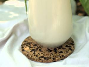 COASTER CHOCOCHIP High Quality Natural Cork Coaster with Double Side Veneer Customizable Logo for Parties <b>Dinners</b> Weddings - Product Image 2