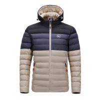 Blouson matelassé pour homme de créateur, trois couleurs, tendance, grande taille, vêtement d'hiver, doux, imperméable, respirant, avec fermeture éclair, pour l'extérieur