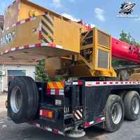 SANY STC250 Truck Crane 25 Ton Mobile Lifting Crane Mesin Weichai Baru SANY Construction Truck Mounted Crane Hoist Machinery