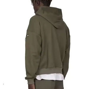 Sudadera con Capucha Personalizada con Logotipo, 360 g/m², Mezcla de Algodón/Poliéster, Ligera, Corte Regular, Transpirable, de Alta Calidad para Hombre - Product Image 2