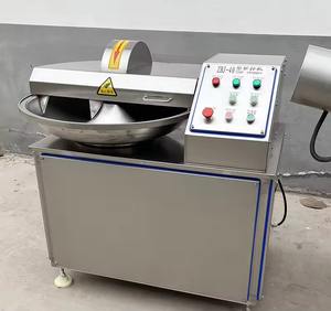 Baiyu Verified Supplier Fortune 500 Companies Automatic/Semi-Automatic/Manual Industrial Meat <b>Sausage</b> Bowl Cutter <b>Machine</b> 40L - Product Image 5
