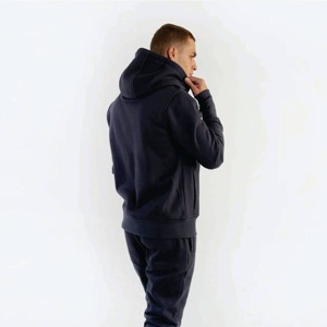 OEM personalizado Puff impresión de gran tamaño sudadera de lana para los hombres de peso pesado de algodón pulóver sudaderas con capucha a granel proveedor - Product Image 5