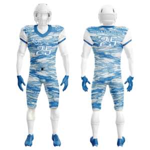 Conjuntos de camisetas y pantalones de práctica de fútbol americano sublimado uniforme de fútbol americano en blanco con logotipo personalizado OEM para adultos/jóvenes - Product Image 5