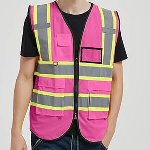 Chaleco de Alta Visibilidad para Hombre, Nuevo, Económico, de Moda, con Logotipo/Colores Personalizados, Transpirable, Ligero, en Oferta - Product Image 2
