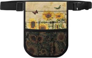 Vaslcare Sac banane d'allaitement avec poches pour matériel médical Sangle Accessoires d'infirmière pour le travail Sac de rangement pour la taille de l'infirmière - Product Image 2