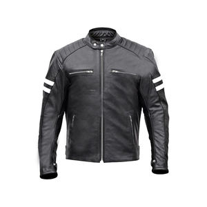 Dernier style de veste en cuir pour hommes coupe-vent en gros Meilleures ventes Veste en cuir pour hommes imperméable Meilleure vente Veste respirante - Product Image 3