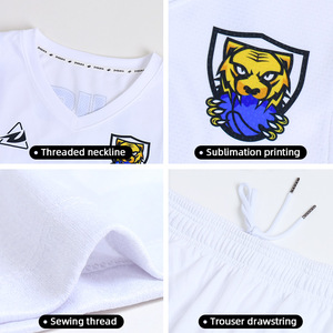 2024 modèles de maillot de basket-ball blanc personnalisé pas cher sublimation personnalisée vêtements de basket-ball pour hommes en gros - Product Image 5