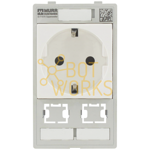 Prise murale Murrelektronik, nouvelle version en plastique, 4000-68000-4500000 - Product Image 1