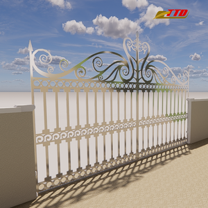 Fabrication de portes en fer forgé au Vietnam avec des options artistiques d'allée et de porte de jardin pour des solutions d'entrée décoratives en métal - Product Image 4