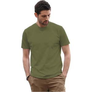 Camisetas de Algodón Transpirables Personalizadas con su Logotipo en la Parte Delantera para Hombre, Manga Corta, Corte Regular, Asequible - Product Image 4