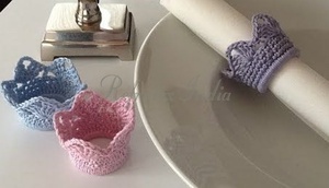 Anillo de servilletas de ganchillo de diseñador, de refractex, hecho en la India, calidad de Bast y precio bajo - Product Image 4