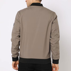 Chaqueta de bombardero de manga larga para hombre, chaqueta de bombardero de estilo único impermeable para hombre de diferentes colores - Product Image 3