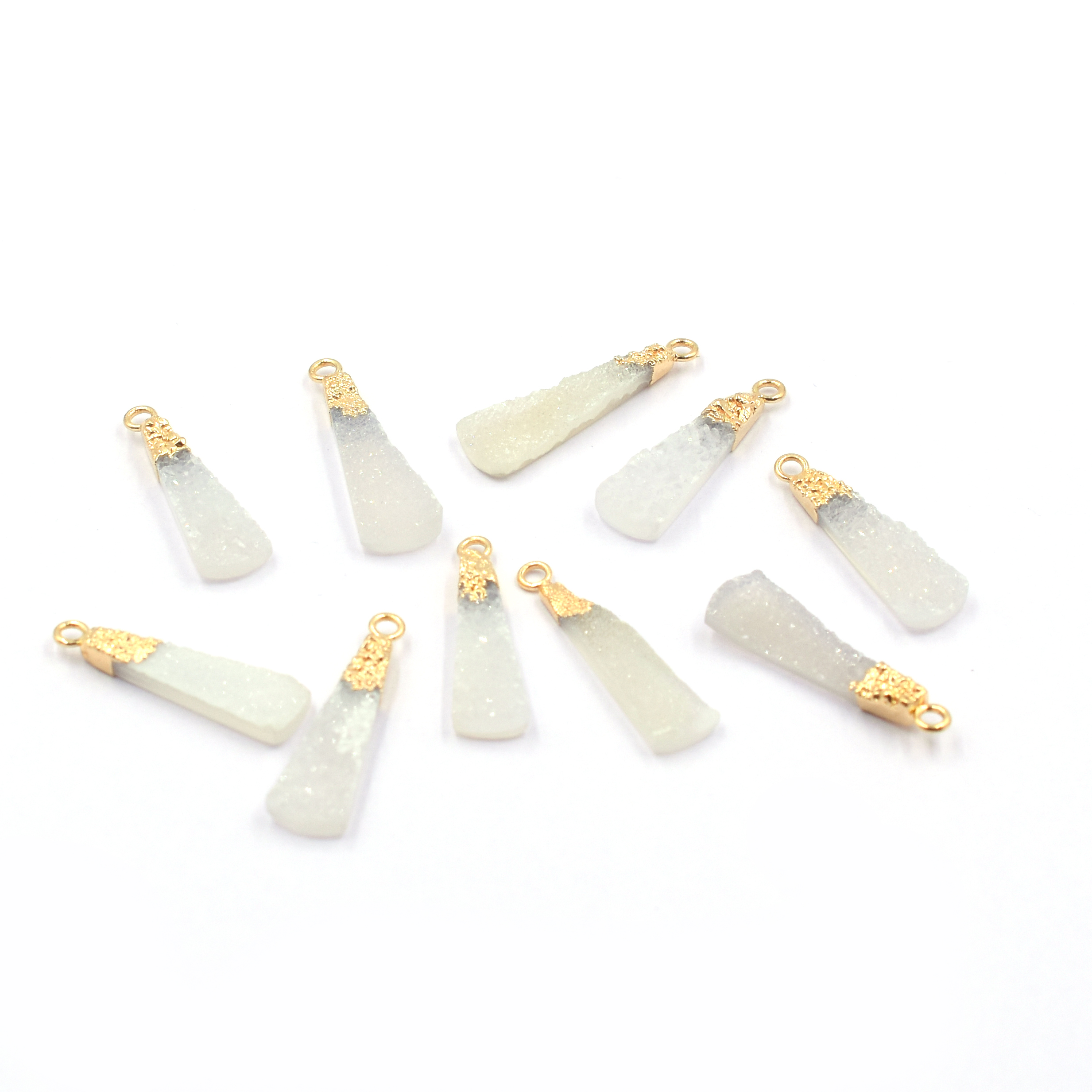 Druzy blanc
