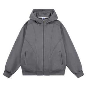 Sudadera con Capucha Personalizada para Hombre, Estilo Americano, con Cierre, Informal, Moderna, Cómoda, Sudadera Unisex Personalizada - Product Image 1