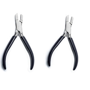 คีมหนีบเครื่องประดับกระจกผิวด้านเครื่องมือเคลือบยางสำหรับทำเครื่องประดับ - Product Image 1