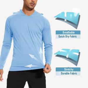 Upf 50 + chemises de pêche respirantes à séchage rapide masque de conception personnalisée à manches longues sweat à capuche de pêche vêtements de pêche Shorts hommes - Product Image 3