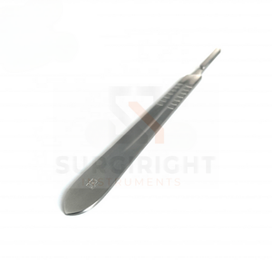 Cuchilla de bisturí de cuchillo quirúrgico Dental de acero al carbono desechable esterilizado de 100 piezas por instrumentos Surgiright - Product Image 2