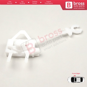 คลิปเร็กกูเลเตอร์หน้าต่าง BWR5286 51830869ด้านหน้าขวาสำหรับปรับโฉม MK1 Doblo - Product Image 3