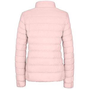 Womens Leather Puffer <b>Jacket</b> Winter Long <b>Sleeve</b> Black <b>Short</b> Bubble Coat Quilted Warm Outerwear Casual Coat Puffer <b>Jackets</b> - Product Image 2