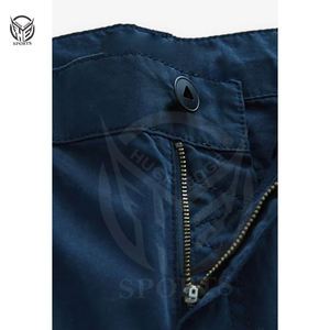 บริการ OEM กางเกงขาสั้นคาร์โก้ลำลองสำหรับผู้ชาย สไตล์ปรับแต่งได้ ปิดด้วยเชือกผูก ระบายอากาศ กันลม แห้งเร็ว ผ้าฝ้าย 100% - Product Image 3