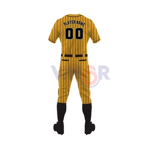 Meilleur fabricant prix direct usine maillot de baseball personnalisé avec short ensembles vêtements de sport services OEM uniforme de baseball - Product Image 3