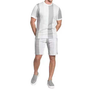 Good Quality <b>Men</b> <b>Summer</b> Set T-<b>shirt</b> with Matching Shorts Sets <b>for</b> <b>Men</b> T <b>Shirt</b> and Short Set <b>Men</b> 100% Cotton OEM Services - Product Image 2
