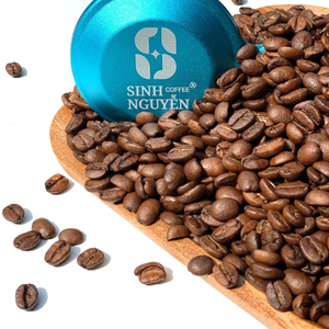 Café en grains entiers de qualité supérieure, Robusta Arabica torréfaction moyenne FIN CLASSIC, 1 kg, durée de conservation de 12 mois, vente en gros, OEM, café privé - Product Image 3