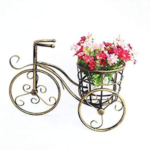 Designs support de pot de fleur de vélo intérieur en fer et en métal pour plante - Product Image 2