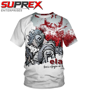 T-shirt formel à col roulé pour homme, manches courtes, 100% coton, tissu Dobby, coupe classique, boutons personnalisés - Product Image 2