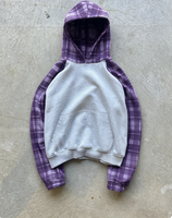 Sweat à capuche zippé pour homme en tissu gaufré de haute qualité, imprimé DTG, avec logo personnalisé et couleurs de patchs sur mesure.