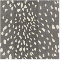 Magnifique tapis gris léopard en laine tuftée à la main, imprimé animal, multicolore, luxueux, moderne, antidérapant, résistant aux taches, adapté aux animaux domestiques
