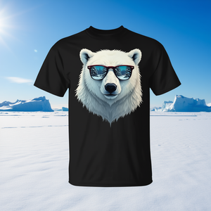 Gafas de Sol con Diseño de Oso Polar, Camiseta de Osos para Hombres, Mujeres y Niños, Categoría de Productos Promocionales - Product Image 3