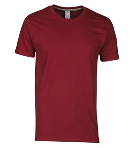 Meilleur 100% coton T-shirt classique à col rond en coton ultra doux avec logo brodé tous les jours T-shirt blanc en coton biologique à coupe naturelle - Product Image 2