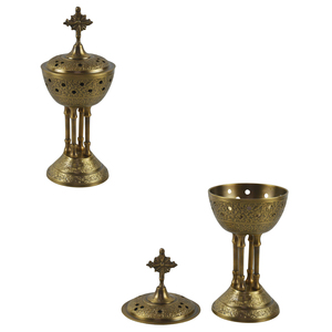 Quemador de Incienso de Latón para Purificar el Hogar, Difusor de Incienso para Regalos, para el Hogar, Oficina, Templo, Dios, de Alta Calidad - Product Image 6