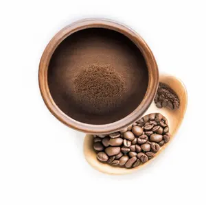 Precio de fábrica Calidad asegurada 3 en 1 Café instantáneo en polvo Arábica Secado en aerosol Alta cafeína con buen aroma Café
