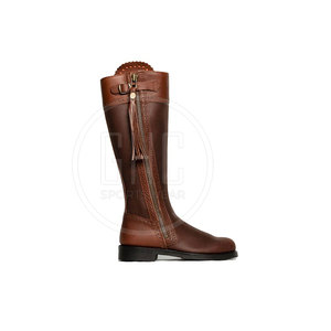 Bottes d'équitation en cuir personnalisées de haute qualité, design personnalisé confortable, Pakistan en stock - Product Image 2
