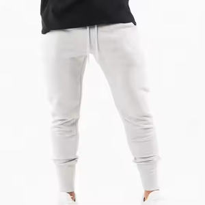 กางเกงจ็อกเกอร์ลำลองผู้ชายทรงสวย เอวกลาง ผ้าฝ้าย 100% ระบายอากาศได้ดี ออกแบบมาเพื่อการวิ่ง เล่นกีฬา และใส่ในยิม - Product Image 2