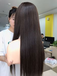 วิกผมตรงคุณภาพสูงแบบขายส่ง สีดำ ผมแท้สำหรับผู้หญิง จากต่อผมเวียดนาม - Product Image 4