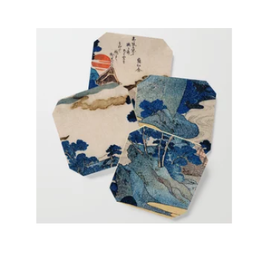 High Quality Wood Over Printed Tea Serving <b>Coasters</b> 4 Pieces <b>Set</b> Hot Selling Home <b>and</b> Kitchen <b>Coasters</b> Slate <b>Coasters</b> - Product Image 5