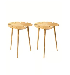 Ensemble de deux tables d'appoint Meubles de salon Vente mondiale de table d'appoint de luxe de style Table d'appoint d'angle au prix de gros - Product Image 1