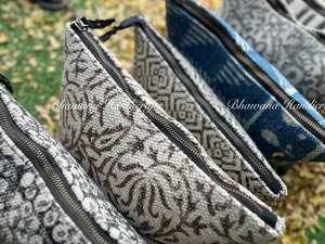 Handmade Vintage <b>Boho</b> Cotton Rug Clutch <b>Bag</b> by Bhawana Handicrafts-Unique Gift for Her - Product Image 6