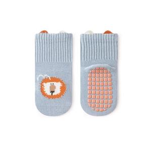 Xiangyi Calcetines lindo Animal de dibujos animados sin hueso cómodo antideslizante Grips piso infantil niños calcetines de malla - Product Image 4
