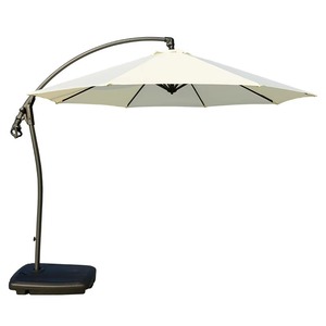 กรอบอลูมิเนียมน้ำหนักเบาสุดหรูร่มลานกลางแจ้งกันน้ำใช้แขวนในสวนร่มชายหาดเฟอร์นิเจอร์กลางแจ้งที่ทันสมัย - Product Image 1