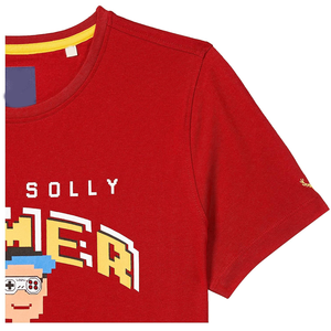 เสื้อยืดผ้าฝ้ายคอกลมแขนสั้นสำหรับเด็กเสื้อพิมพ์ลายปรับแต่งได้ - Product Image 3