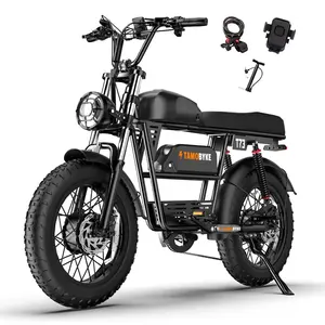 NUEVA OFERTA Tamobykes T73 Pr0 Ma-x Bicicleta Eléctrica, 3000W 37.5mph 48V/36.4Ah 20 Pulgadas Neumáticos Anchos - Product Image 3