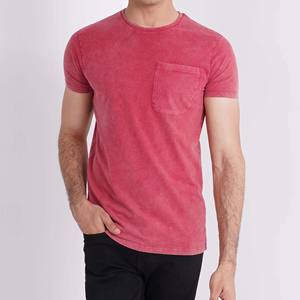 Camiseta de Alta Calidad con Lavado Ácido para Hombre, 100% Algodón, Transpirable, Informal, Resistente, Deportiva, Ligera - Product Image 1