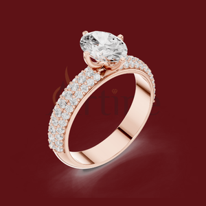 STYLE NEXT Anillo de oro de estilo étnico de 10K con detalles intrincados - Product Image 1