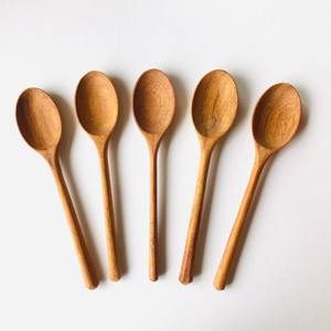 ช้อนเสิร์ฟอาหารทำจากไม้สำหรับบริการจัดเลี้ยงช้อนรับประทานอาหารทำจากไม้เนื้อแข็ง - Product Image 3